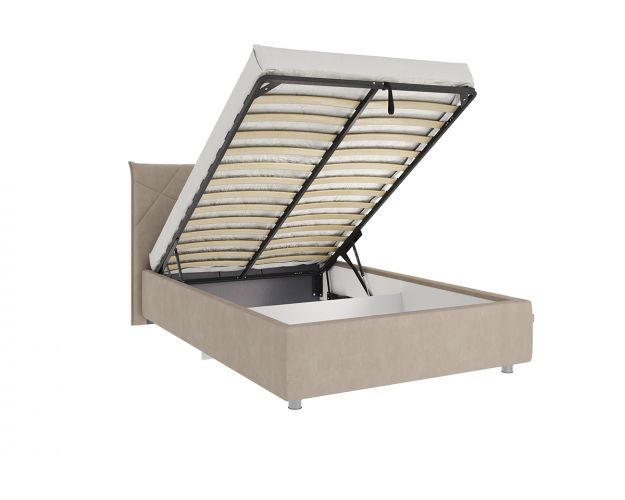 Кровать с подъёмным механизмом 1200 Квест топаз (велюр)